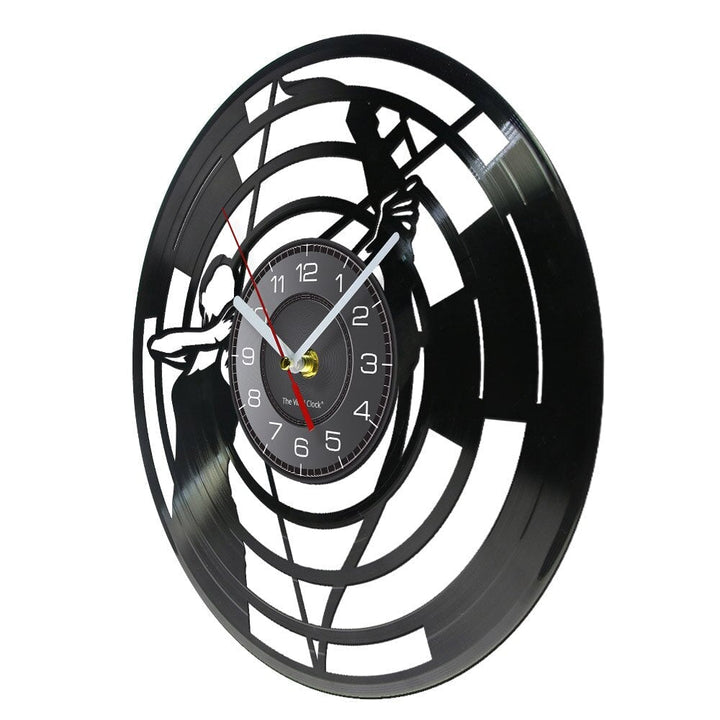 Horloge murale design | Tir à l'arc | Designix - Horloge murales    - https://designix.fr/