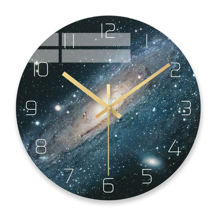 Horloge Murale Design | Vue de l'espace | Designix - Horloge murales Etoiles 30 cm  - https://designix.fr/