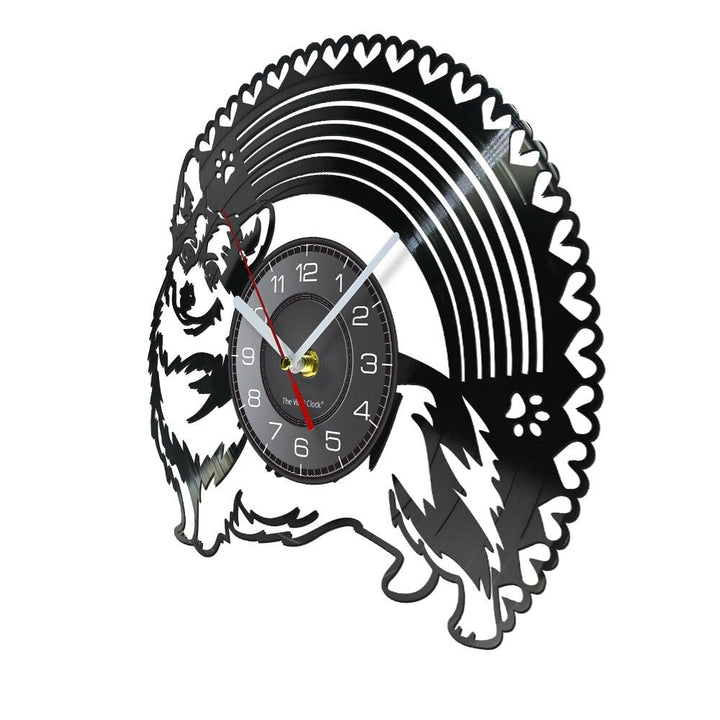Horloge Murale Design | Welsh Corgi Cardigan | Designix - Horloge murales    - https://designix.fr/