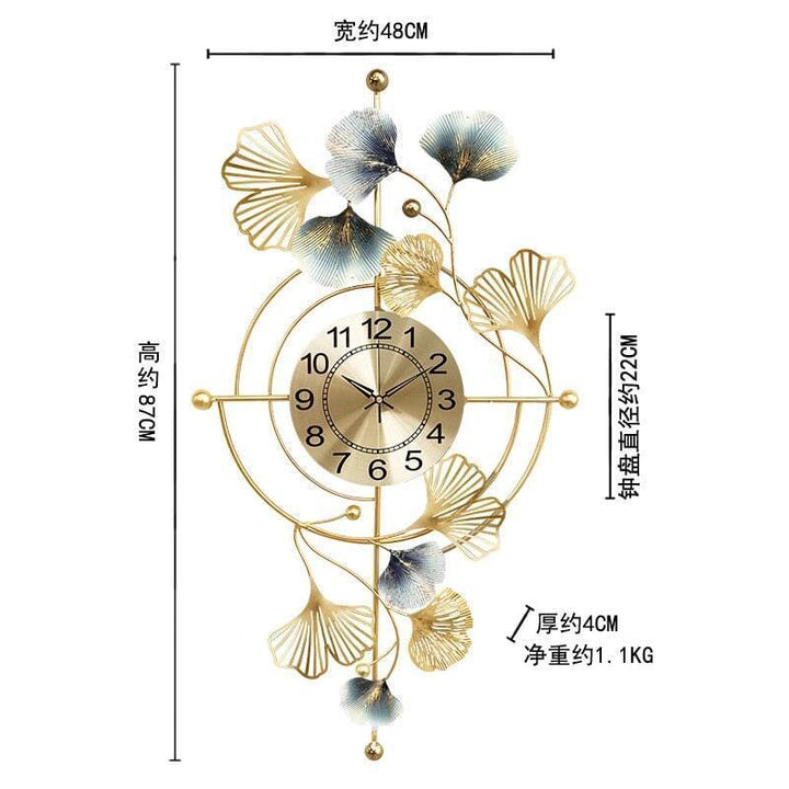 Horloge Murale Salon Moderne | Zato - Designix Horloge murales 48x87cm