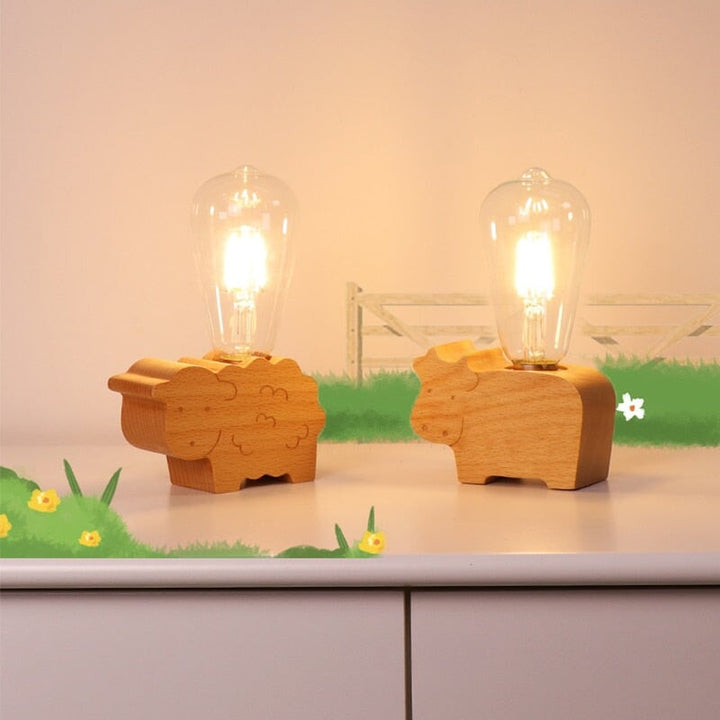 Lampe de Chevet Animaux | Lueur Créative | Designix - Lampe de chevet    - https://designix.fr/