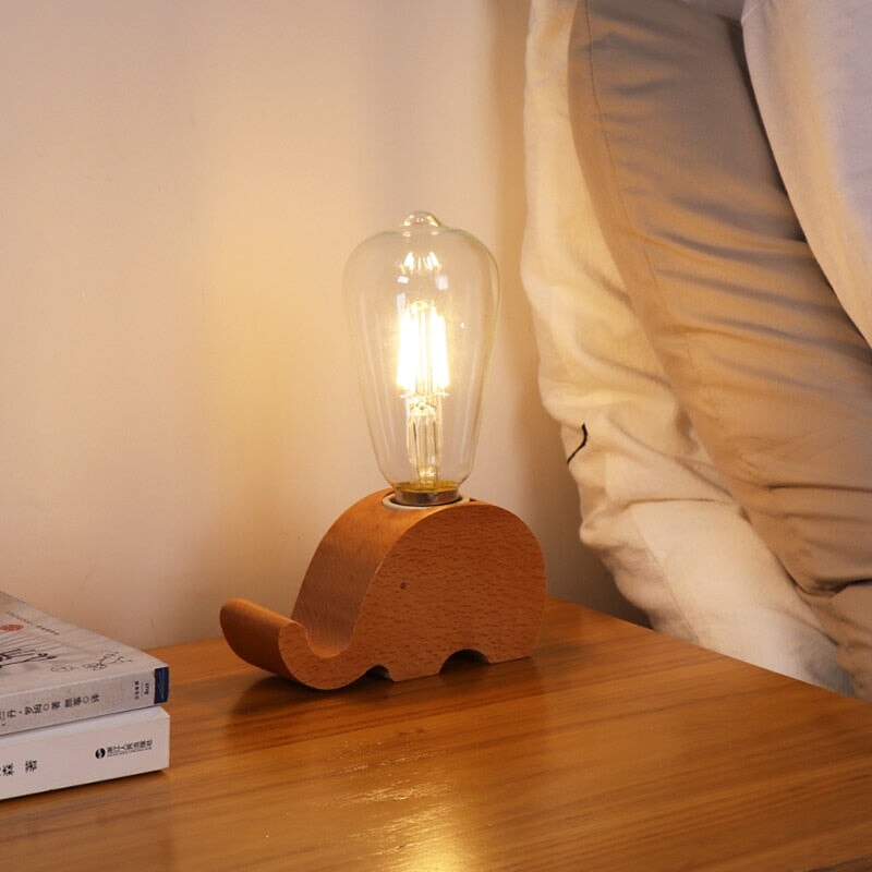 Lampe de Chevet Animaux | Lueur Créative | Designix - Lampe de chevet    - https://designix.fr/