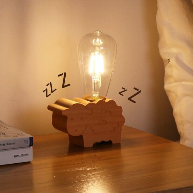 Lampe de Chevet Animaux | Lueur Créative - Designix Lampe de chevet Eléphant | 19 x 13 cm