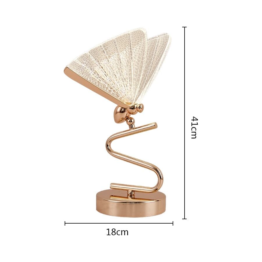 Lampe de Chevet | Aurora | Designix - Lampe de chevet Transparent Blanc chaud  - https://designix.fr/