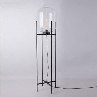 Lampe de Chevet | Brilliance Chic - Designix Lampe de chevet Transparent L 45x 140 cm