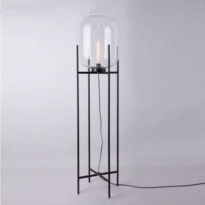 Lampe de Chevet | Brilliance Chic - Designix Lampe de chevet Transparent L 45x 140 cm