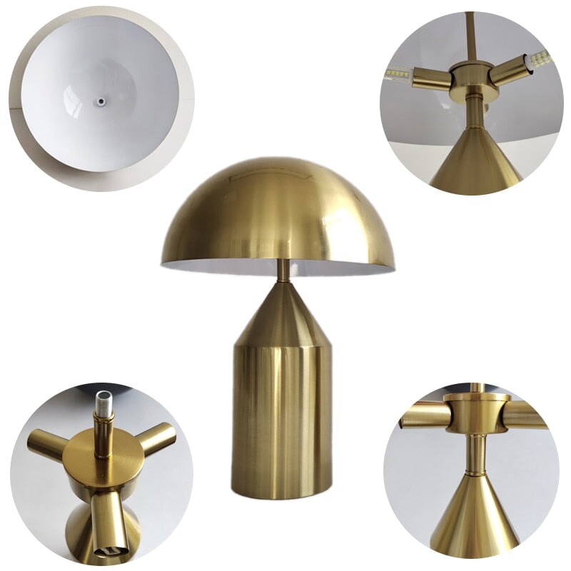 Lampe de Chevet Champignon | Lueur Élégante | Designix - Lampe de chevet    - https://designix.fr/