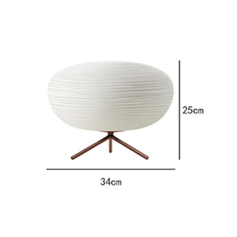 Lampe de Chevet Japonais | Charme Lumineux - Designix Lampe de chevet Lumière Chaude 25 x 34 cm