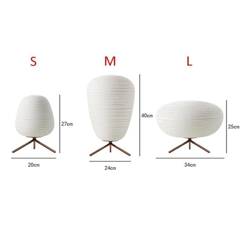Lampe de Chevet Japonais | Charme Lumineux - Designix Lampe de chevet Lumière Chaude 27 x 20 cm