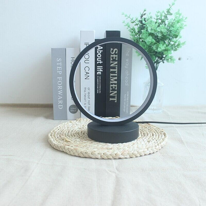 Lampe de Chevet Moderne LED | LumiNova - Designix Lampe de chevet Rond | 20 cm Variable