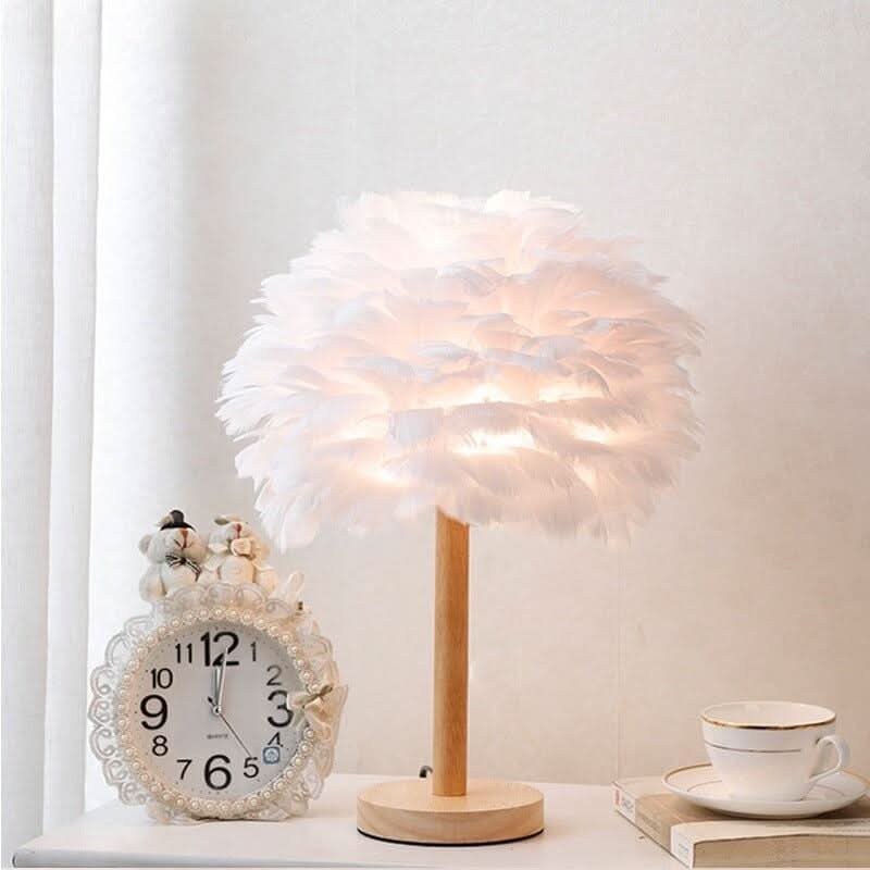 Lampe de Chevet Plume | Brillance Aurora