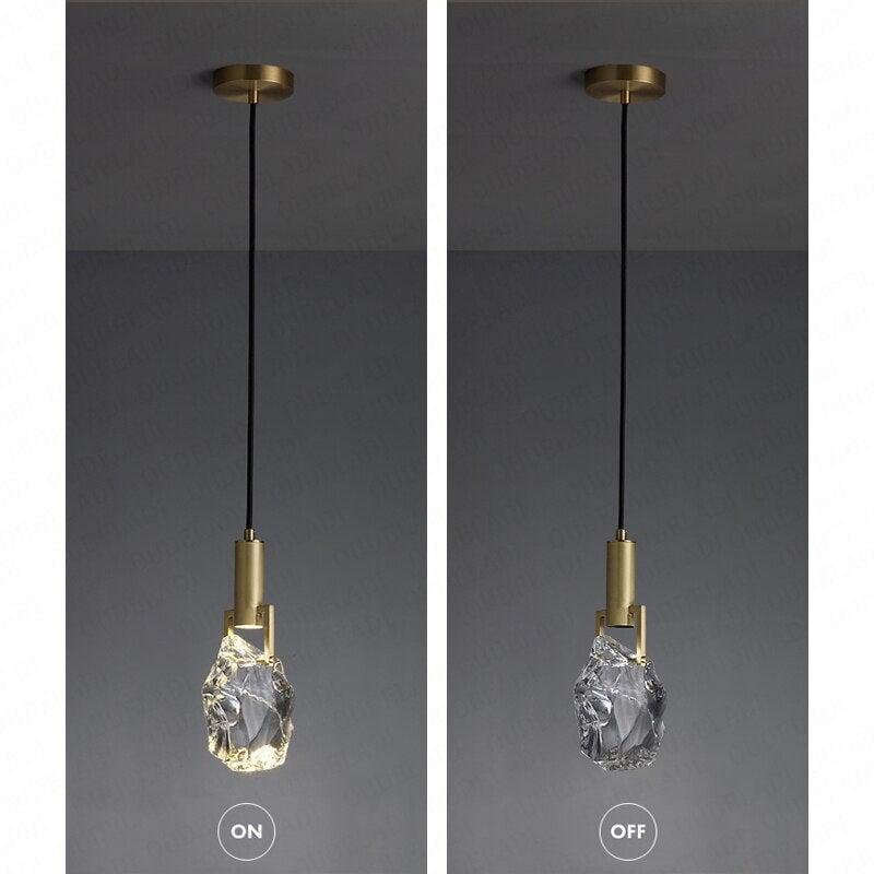 Lampe de Chevet Suspendue | Éclat Flottant - Designix Suspension luminaire