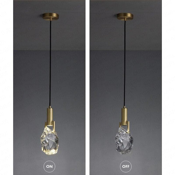 Lampe de Chevet Suspendue | Éclat Flottant - Designix Suspension luminaire