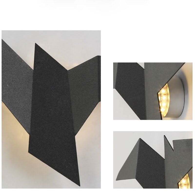Lampe Murale Métal Moderne Oiseau | Lind - Designix Applique Murale Blanc