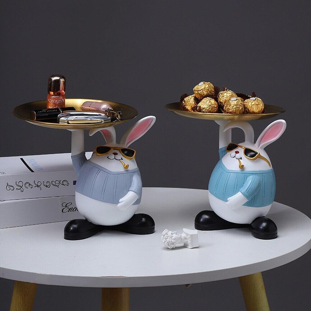 Lapin Vide Poche Design | Blue | Designix - Vide poche - https://designix.fr/