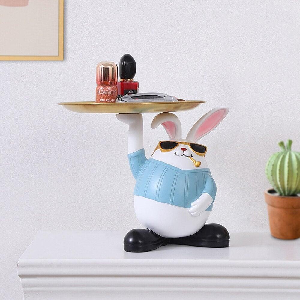 Lapin Vide Poche Design | Blue | Designix - Vide poche    - https://designix.fr/