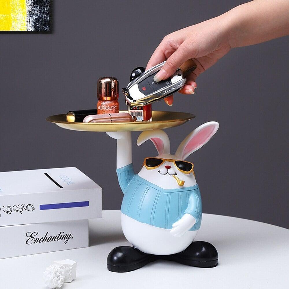 Lapin Vide Poche Design | Blue | Designix - Vide poche - https://designix.fr/