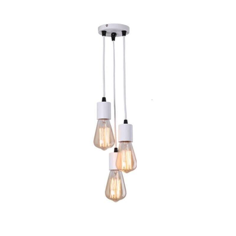 Suspension E27 Café Moderne | Designix - 2222 Couleur blanche sans ampoules - https://designix.fr/