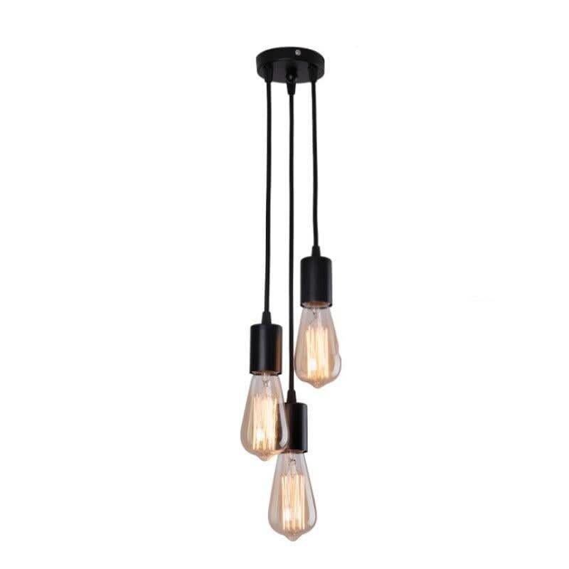 Suspension E27 Café Moderne | Designix - 2222 Couleur noire sans ampoules - https://designix.fr/
