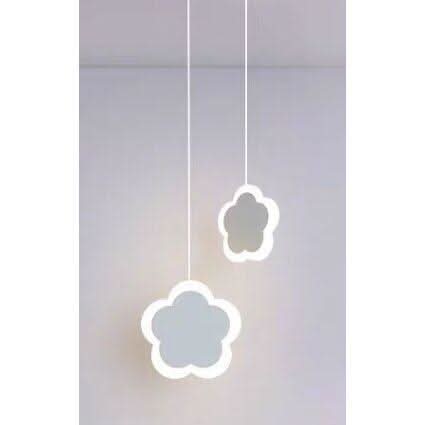 LED Pendant Lights for Children Bedroom Bedside Girl kids Room Home Decor Lighting Romantic Heart Pink Butterfly Hanging Lamp | Designix - 0 B White Cold White - https://designix.fr/