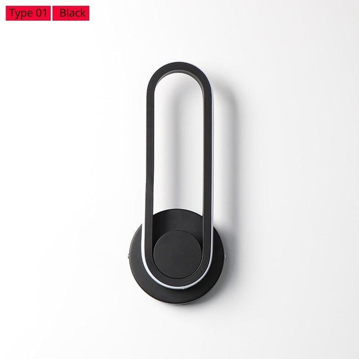 Lampe murale LED d'intérieur Chambre à coucher Chevet | Designix - Amazon Type 01 Black Warm White (2700-3500K) - https://designix.fr/