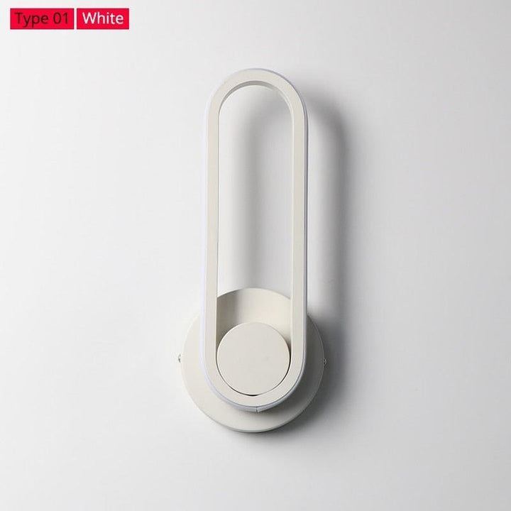 Lampe murale LED d'intérieur Chambre à coucher Chevet | Designix - Amazon Type 01 White Warm White (2700-3500K) - https://designix.fr/