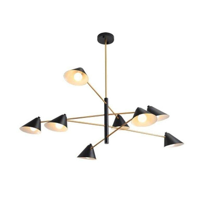 Lustre Chic et Moderne | Éclat Éthéré - Designix Lustre 4 Lumières