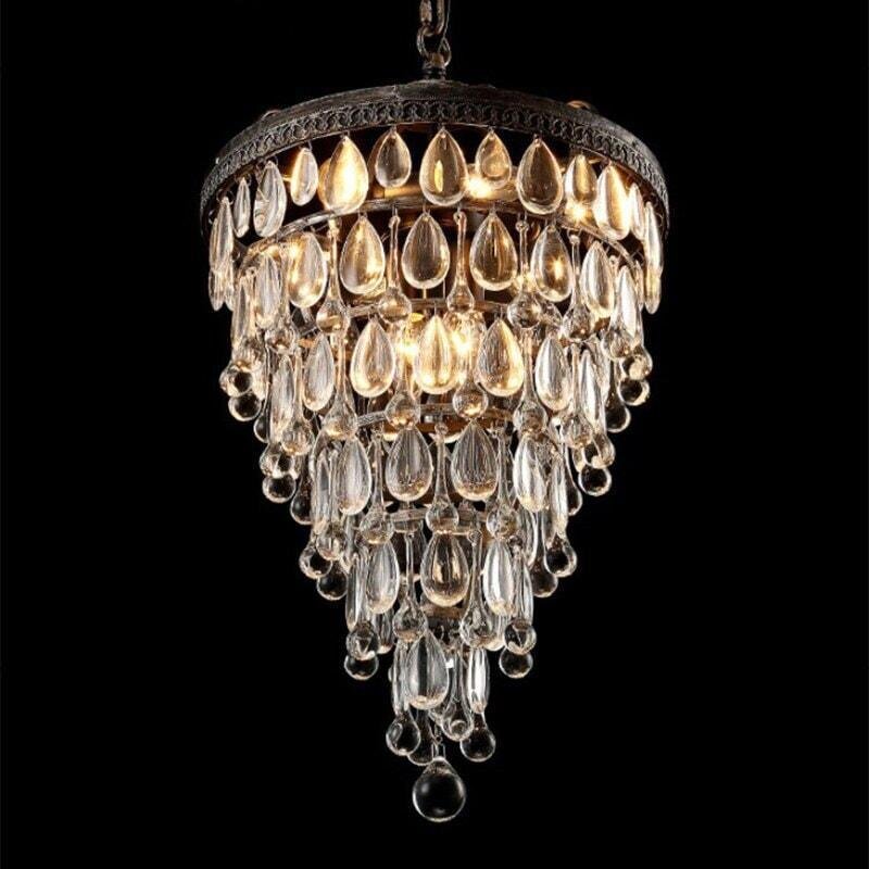 Lustre de Luxe Goutte d'eau | Élégance Flux - Designix Lustre