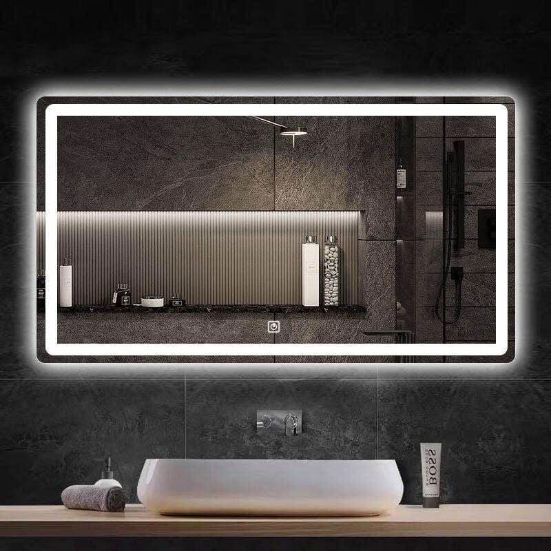 Miroir Salle de Bain LED Tactile | Miroir Sérénité