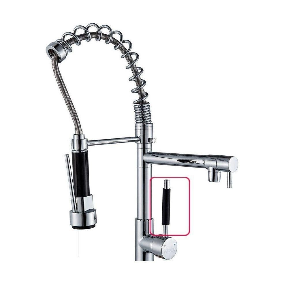 Mitigeur Cuisine Douchette | Raffinement Précis - Designix Mitigeur cuisine Chrome Poignée Noir