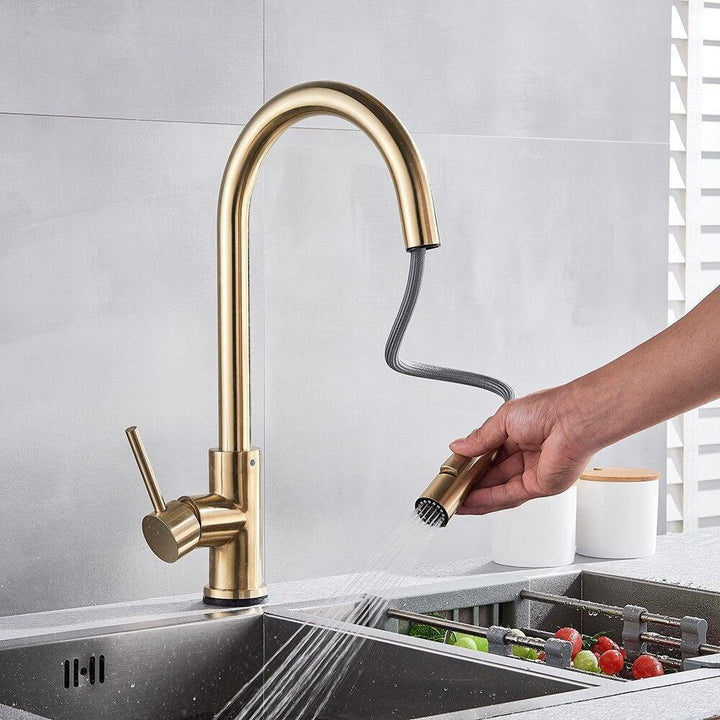 Mitigeur Cuisine | Luxe Fusion - Designix Mitigeur cuisine Argent
