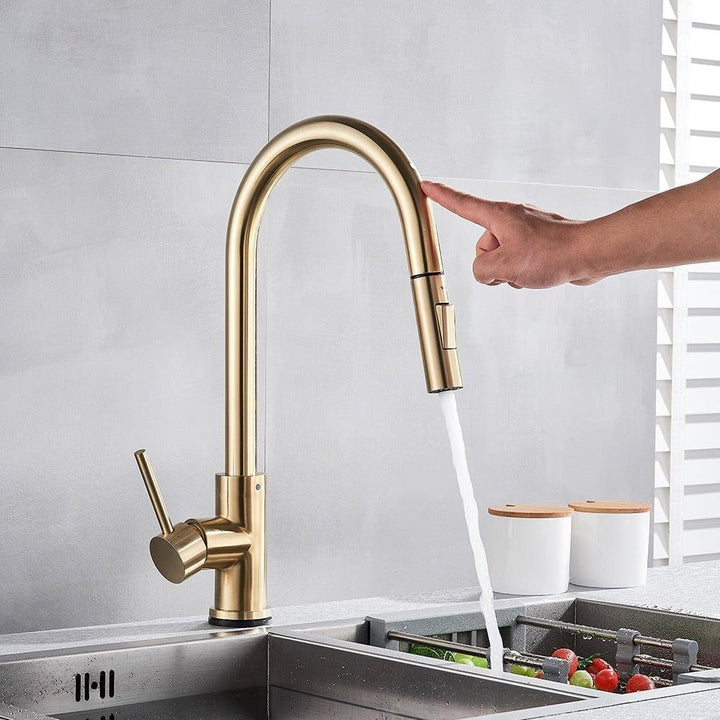 Mitigeur Cuisine | Luxe Fusion - Designix Mitigeur cuisine Argent