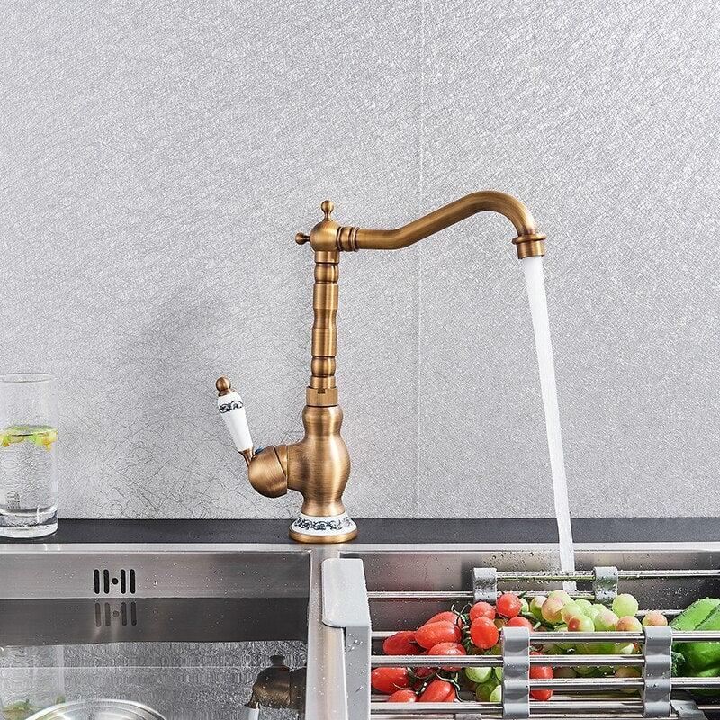 Mitigeur Cuisine Rétro | Charme Vintage - Designix Mitigeur cuisine A