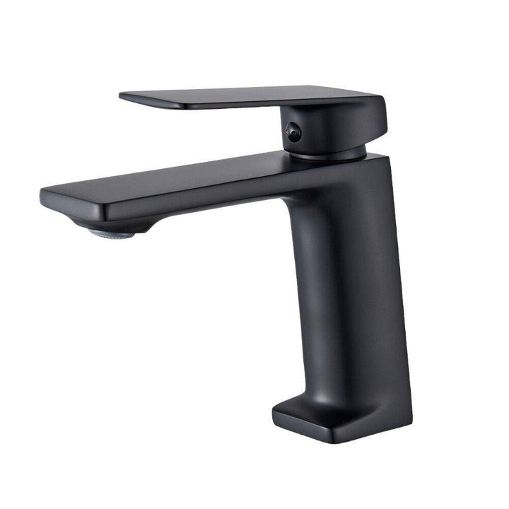Mitigeur Lavabo Bec Long | Charme Épuré - Designix Mitigeur Lavabo Noir Mat