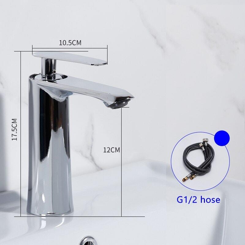 Mitigeur Lavabo | Élégance Prismatique - Designix Mitigeur Lavabo Chrome