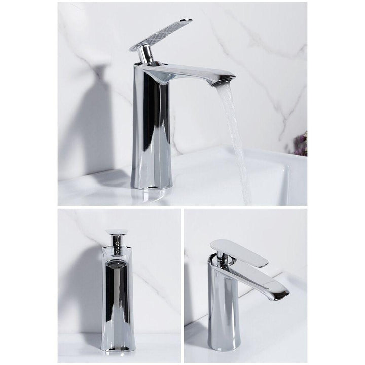Mitigeur Lavabo | Élégance Prismatique - Designix Mitigeur Lavabo Noir 2