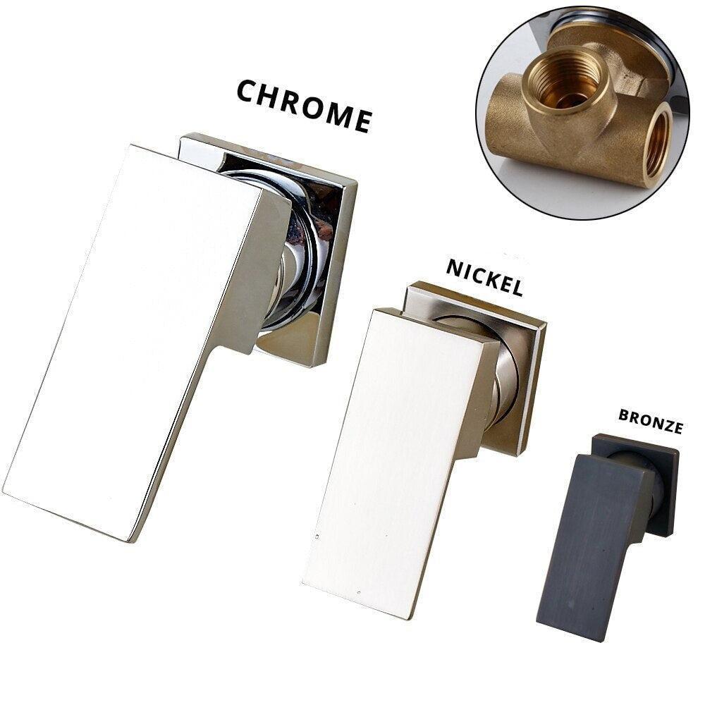 Mitigeur Lavabo | Harmonie Pure - Designix Mitigeur Lavabo Montage classique Chrome