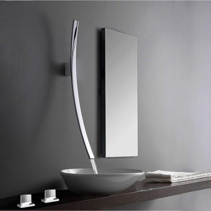 Mitigeur Lavabo | Harmonie Pure - Designix Mitigeur Lavabo Montage murale Chrome