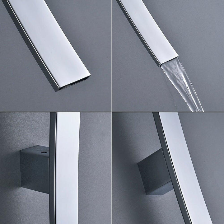 Mitigeur Lavabo | Harmonie Pure - Designix Mitigeur Lavabo Montage murale Chrome