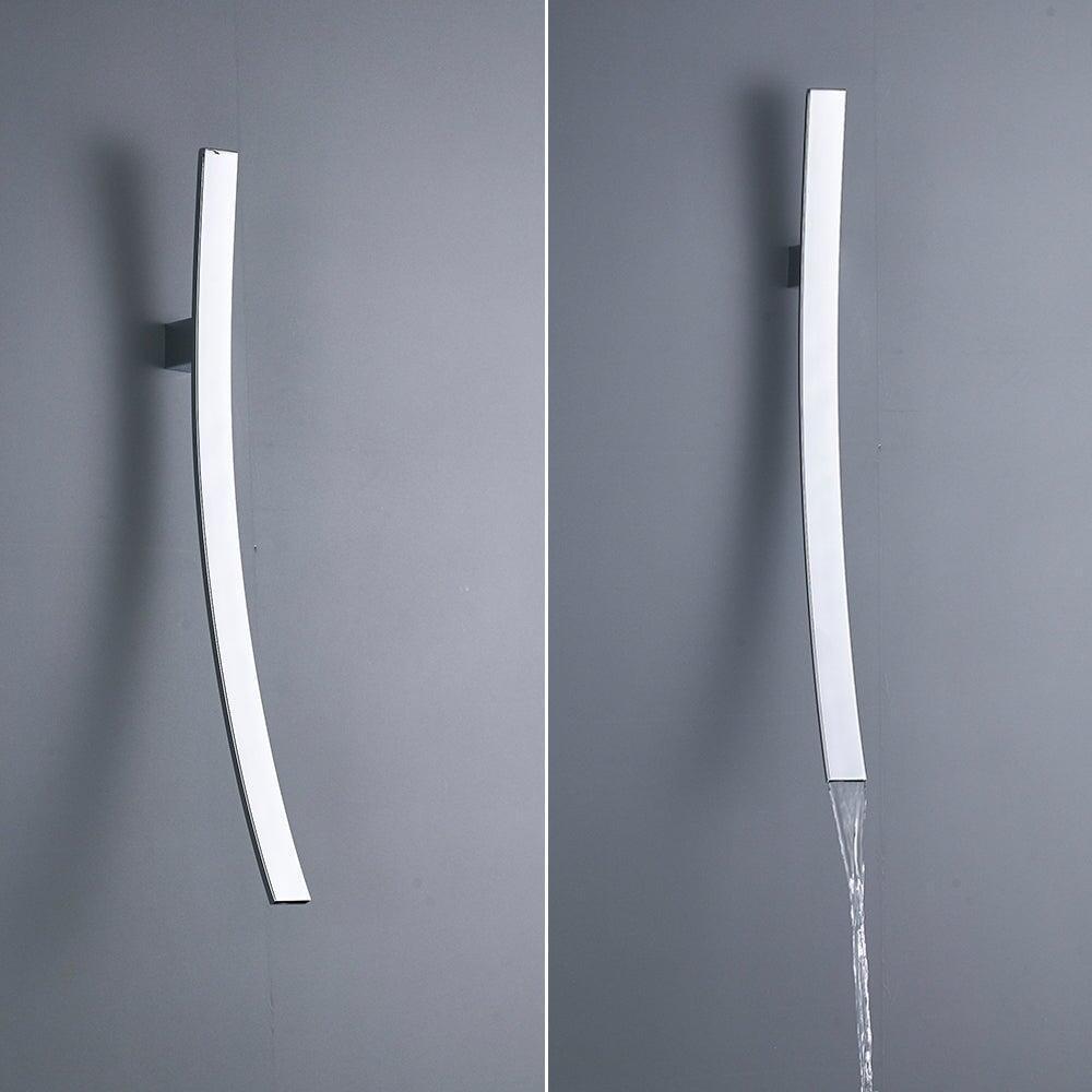 Mitigeur Lavabo | Harmonie Pure - Designix Mitigeur Lavabo Montage murale Chrome
