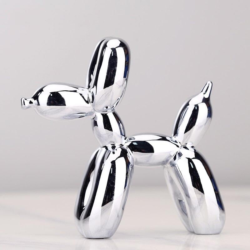 salon bureau décor animal Ornament | Designix - Amazon Silver Grey 25x25x9cm China - https://designix.fr/