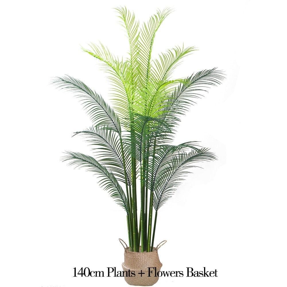 Palmier Artificielle 140 à 165cm - Designix Plante artificielle 140cm avec pot