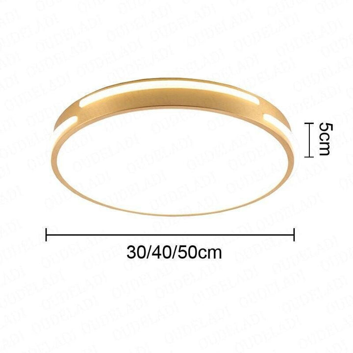 Plafonnier Rond | Céleste Charme - Designix Plafonnier Diamètre 30cm Blanc Chaud