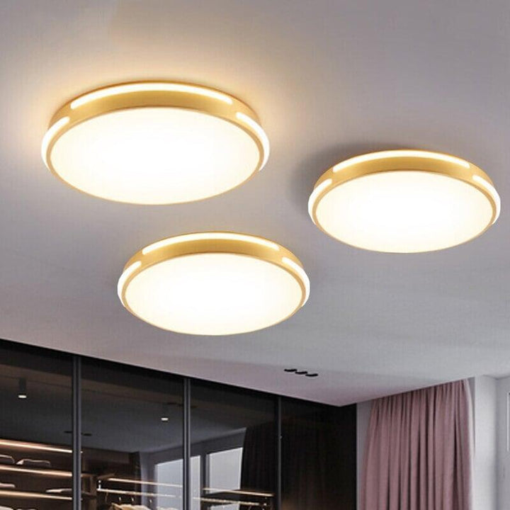 Plafonnier Rond | Céleste Charme - Designix Plafonnier Diamètre 30cm Blanc Chaud