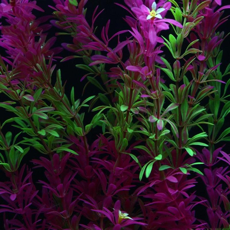 Plante Artificielle Aquarium | Mauvaises Herbes - Designix Plante artificielle 40cm Rose