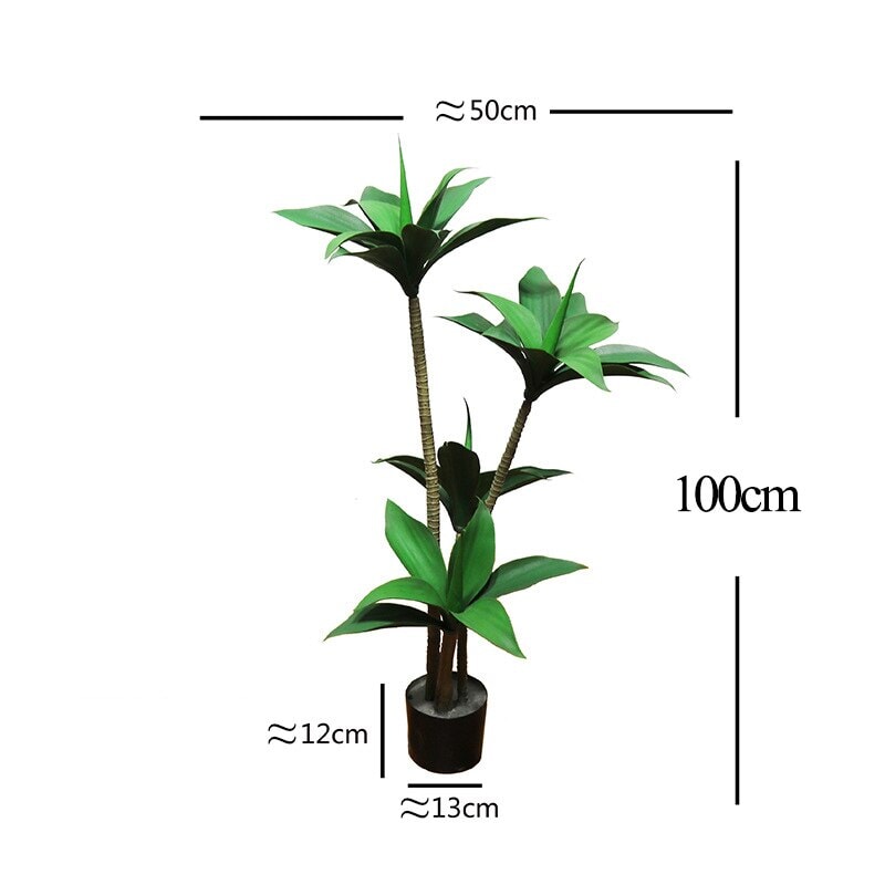 Plante Artificielle | Succulente d'aloes | Designix - Plante artificielle 100cm   - https://designix.fr/