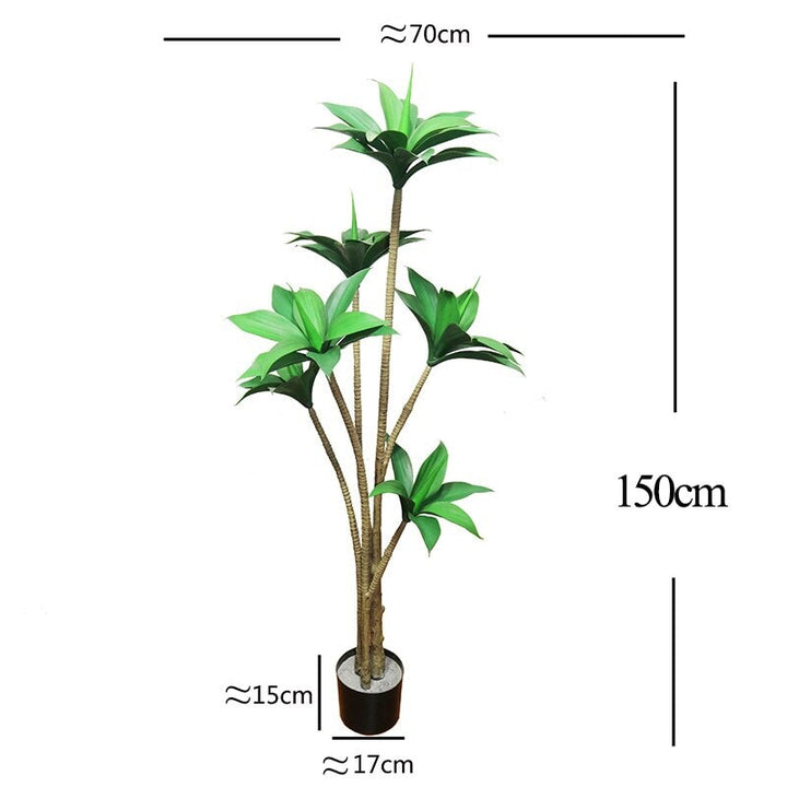 Plante Artificielle | Succulente d'aloes | Designix - Plante artificielle 150cm   - https://designix.fr/