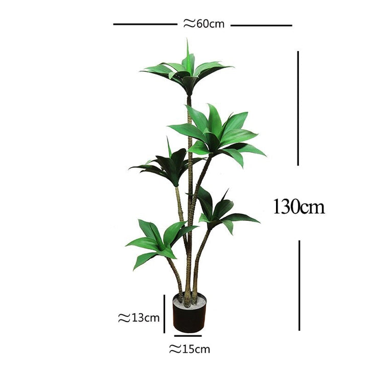 Plante Artificielle | Succulente d'aloes | Designix - Plante artificielle 130cm   - https://designix.fr/
