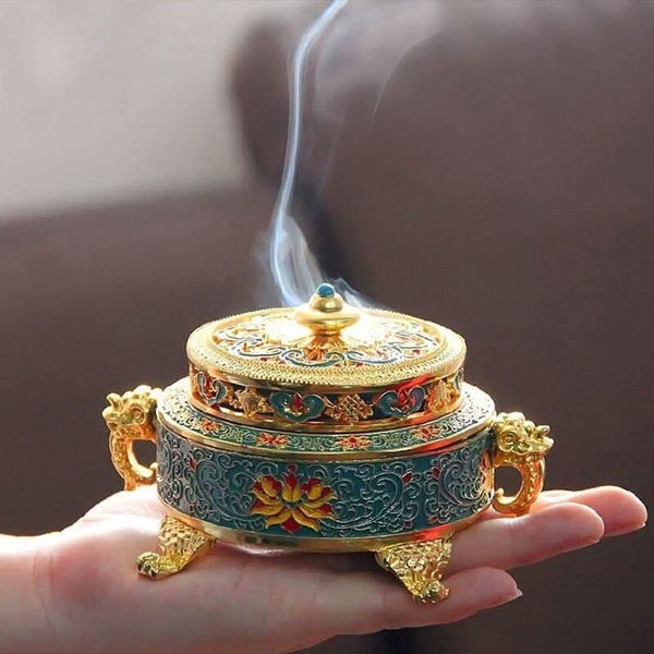 Porte Encens Tibétain | Arôme Subtil