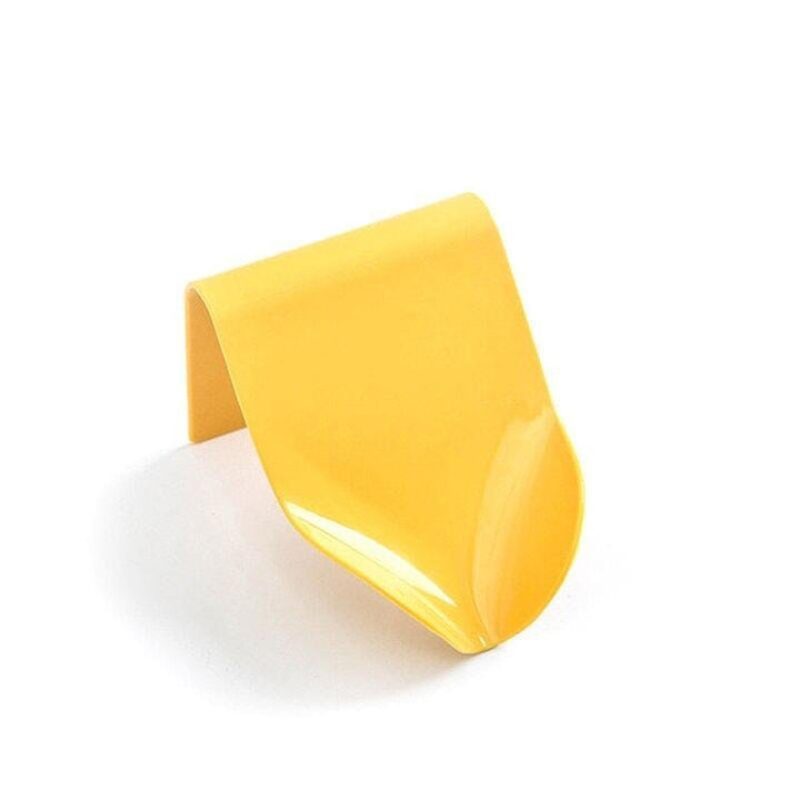 Porte Savon Murale avec vidange - Designix Porte Savon Jaune